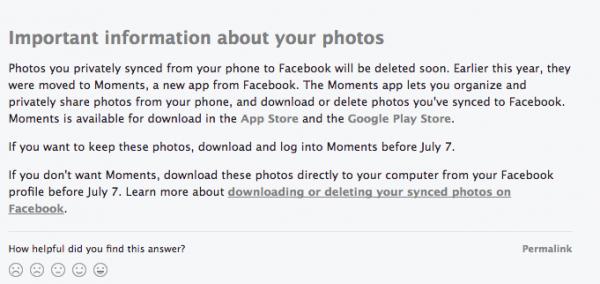 Facebook使用這個功能的朋友 小心上載了的相片永久被刪！